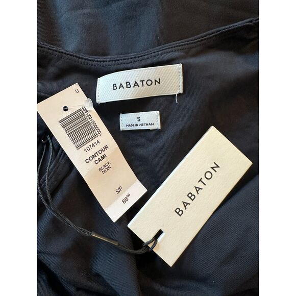 Aritzia Babaton Contour Cami Black Midi Dress Size Small NWT! - Picture 4 of 5